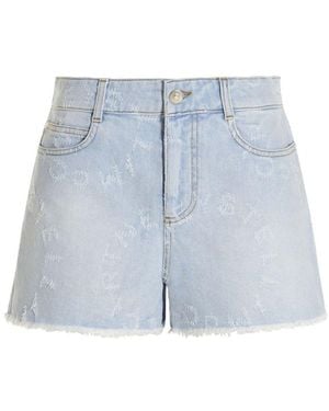 Stella McCartney Denim Shorts - Blue