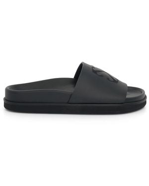Off-White c/o Virgil Abloh Cloud Arrow Slippers - Black