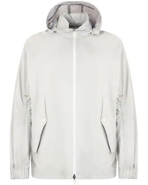 Herno Lightweight Hooded Jacket - White