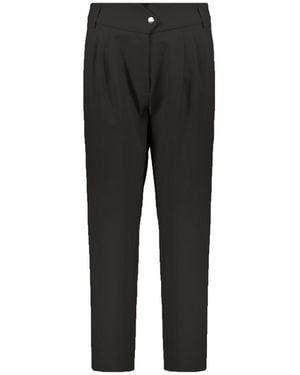 Herno Pleated Trousers - Black