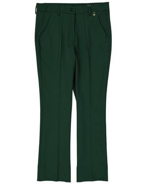 Herno Wide Trousers - Green