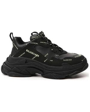 Balenciaga Triple S Sneakers - Black