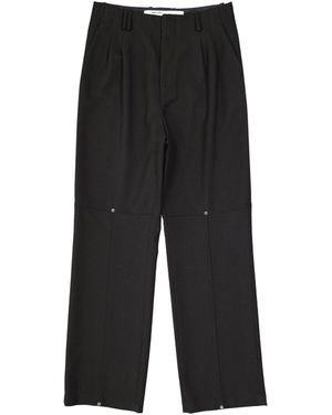 Off-White c/o Virgil Abloh Off- Cotton Trousers - Black