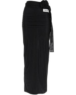 Dolce & Gabbana Dolce&gabbana Jersey Stretch Maxi Skirt - Black