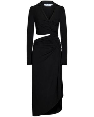 Off-White c/o Virgil Abloh Midi Dresses - Black