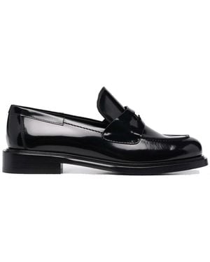 SalvatoreFerragamo Ferragamo Nyx 30 Leather Loafers - Black