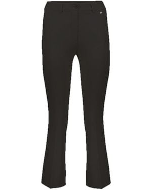 Herno Flared Trousers - Black