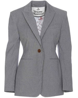 Vivienne Westwood Lauren Cotton Jacket - Grey