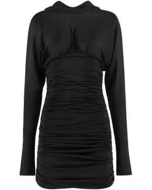 Saint Laurent Short Dresses - Black