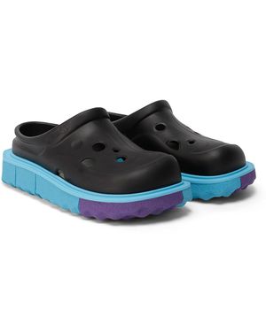 Off-White c/o Virgil Abloh Rubber Slippers - Blau