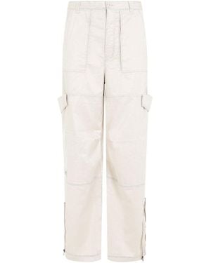 Acne Studios Cargo Trousers - White