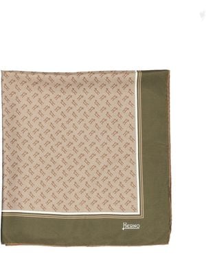 Herno Silk Foulard - Natural