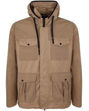 Herno Cargo Cotton Jacket - Brown