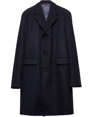 Prada Wool Coat - Blue