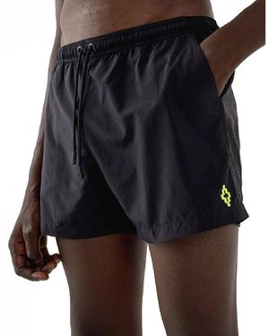 Marcelo Burlon Marcelo Burlo Confidencial Swim Shorts - Schwarz