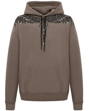 Marcelo Burlon MARCELO BURLON Felpa Icon Wings - Grigio