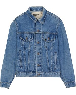 R13 Giacca in cotone e denim - Blu