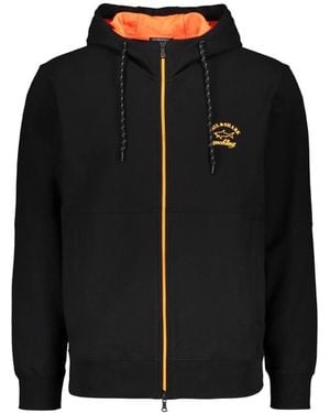 Paul & Shark Zipped Sweatshirt - Black