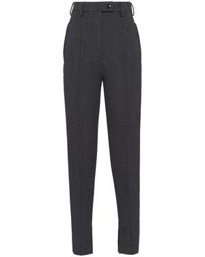 Prada Wool Trousers - Blue