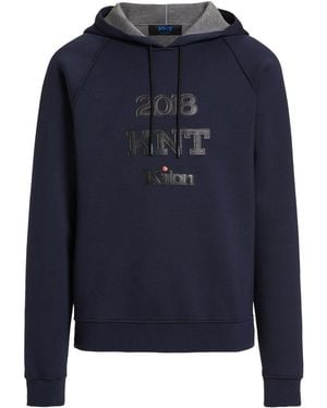 knt kiton Hooded Sweatshirt - Blue