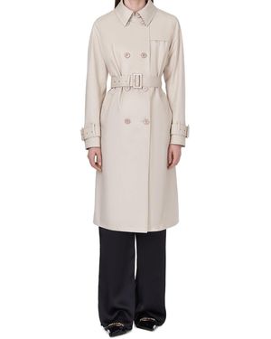 Herno Trench Coat - White