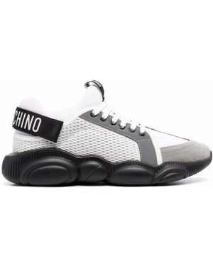 Moschino Scarpe bianche piatte - Nero