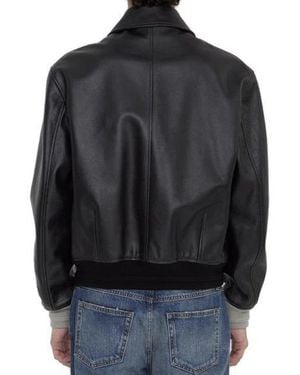 Dior Christian Couture Leather Jacket - Black