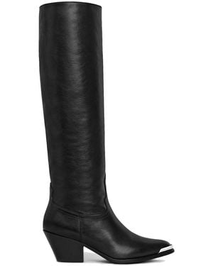 Celine High Western 060 Boots - Black