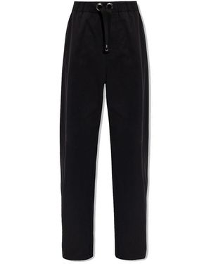 Versace Cotton Trousers - Black