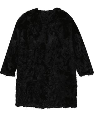 Add Fachpelzmantel hinzufügen - Schwarz