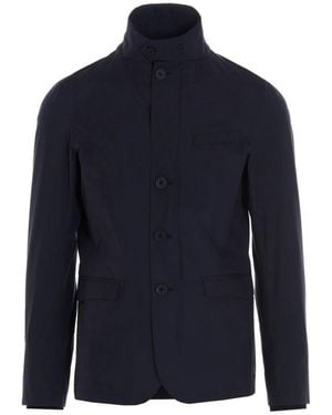 Herno High-Neck Jacket - Blue