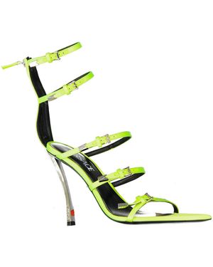 Versace Pin-Point-Sandalen - Grün