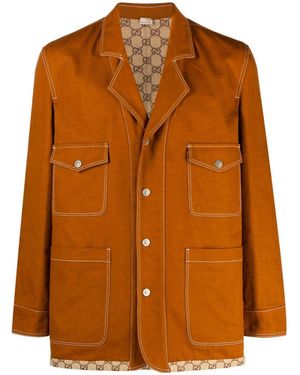 Gucci Light Jackets - Brown