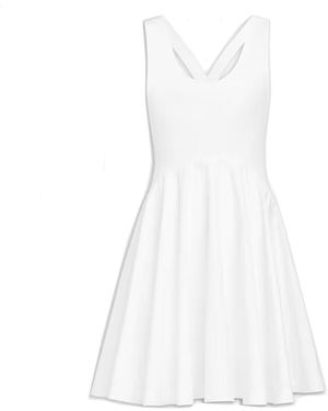 Alaïa Cotton Mini Dress - White