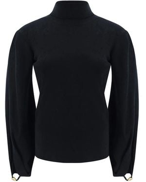 Chloé Arms Slit Jumper - Black