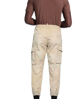 DSquared² Cropped Pants - Natural