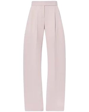 The Attico Wool Blend Taloired Trousers - Pink