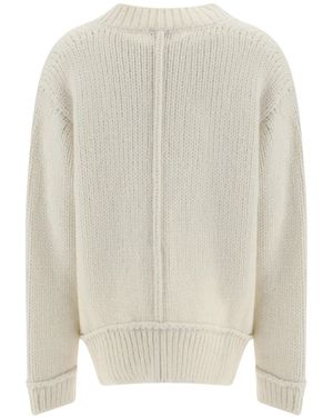 Tom Ford V Ausschnitt Pullover - Weiß