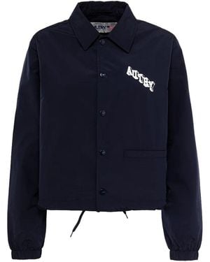 Autry Windbreaker Jacket - Blue