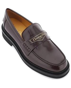 Dior Leder -Ladung - Braun