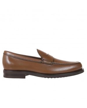 Tod's Tod Leather Loafers - Brown