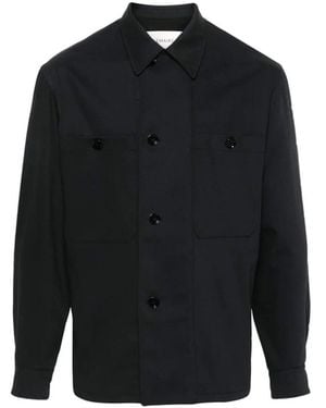 Lemaire 'Military' Wool Jacket - Black