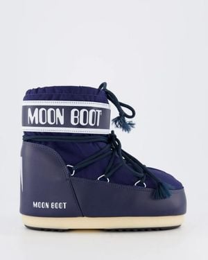 Moon Boot Mb Icon Low Nylon - Blauw