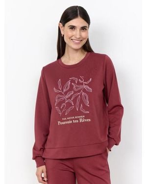 Soya Concept Sc-Banu 317 Oxbloodred Sweater - Rood