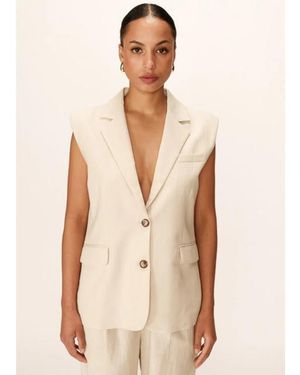 Grace & Mila Pietro Gilet - Naturel