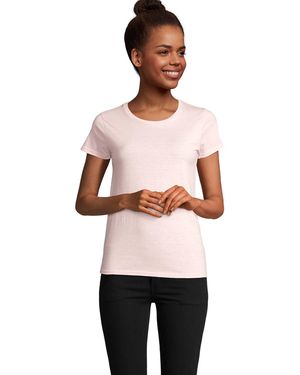 Sol's Crusader Polycotton T-Shirt Heide) - Roze