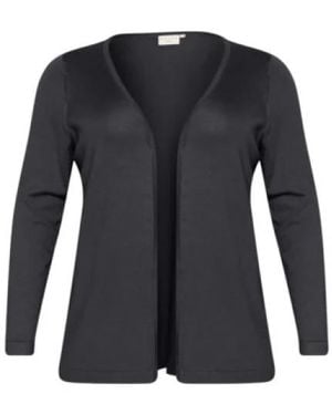 Kaffe Kcfarsia Long Cardigan - Blauw