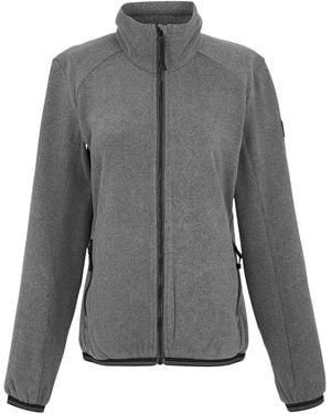 Regatta Ladies Bayhill Zipped Fleece Jacket (Seal) - Grey