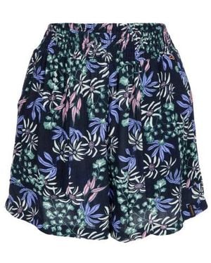 Brunotti Essia-Print Shorts Strandshort - Blauw