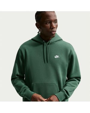 Nike Club Fleece Pullover Hoodie (Bosgroen)